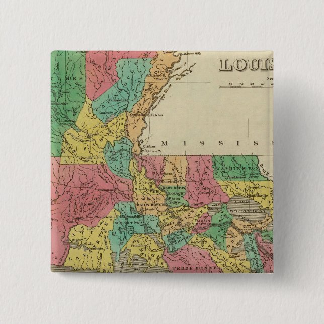 Louisiana Button (Vorderseite)