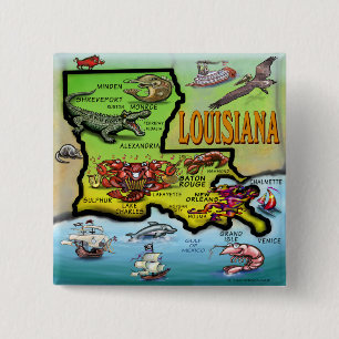 Louisiana Button