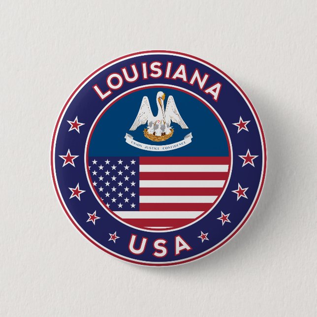 Louisiana Button (Vorderseite)