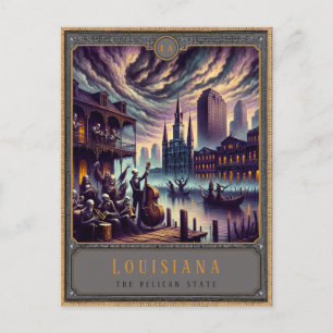 Louisiana   Carte postale Art gothique
