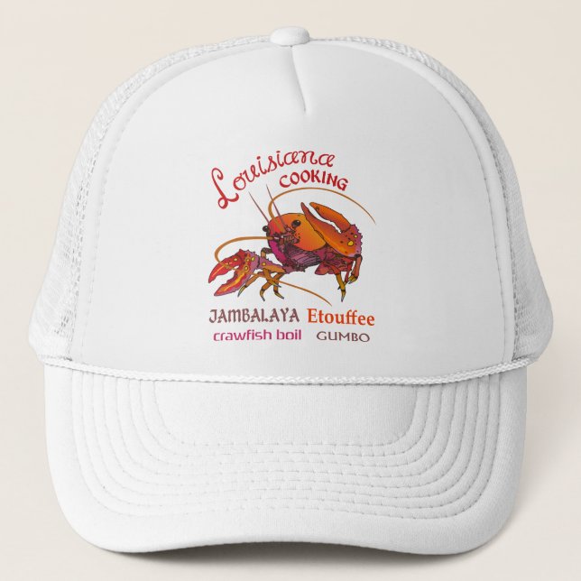 Louisiana Cooking Truckerkappe (Vorderseite)