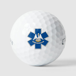 Louisiana EMS Stern des Lebens Golfball
