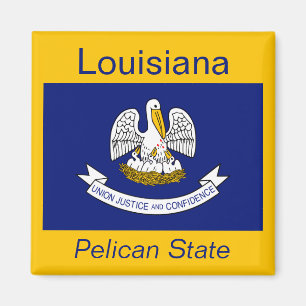 Louisiana Flag Magnet
