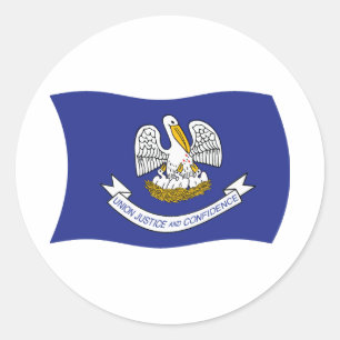 Louisiana Flag Sticker