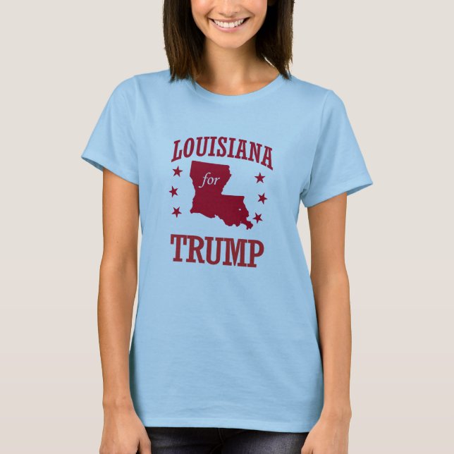LOUISIANA FÜR DONALD TRUMP T-Shirt (Vorderseite)