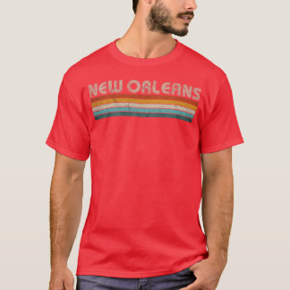 Louisiana Heimatstaat Vintage New Orleans Freunde T-Shirt