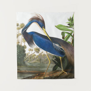 Louisiana Heron von John James Audubon Wandteppich