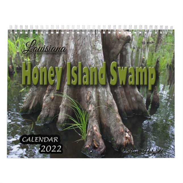 Louisiana Honey Island Calendrier des marais 2022 (Protection)