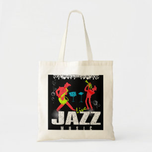 Louisiana Jazz T-Shirt New Orleans Club Tragetasche