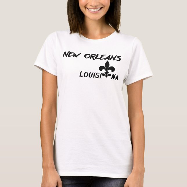 Louisiana Karneval T - Shirt für Frauen - Mardi Gr (Vorderseite)