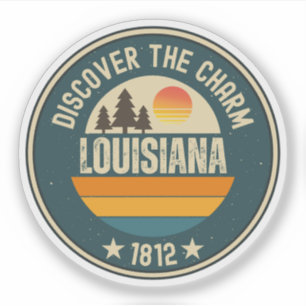 Louisiana Liebe - NOLA Geschenk Aufkleber