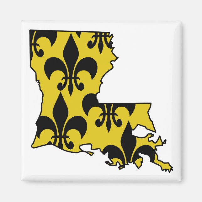 Louisiana Lilie Magnet (Vorne)