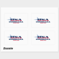 Louisiana My Zuhause Staat Sticker