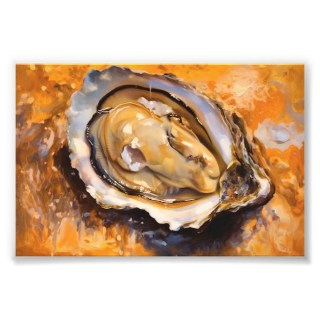 Louisiana Oyster Fotodruck (Vorne)