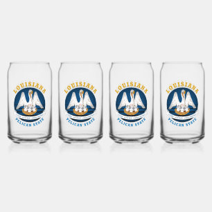 LOUISIANA PELICAN STAAT FLAG DOSENGLAS