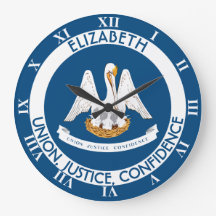 Louisiana Pelican State Personalized Flag