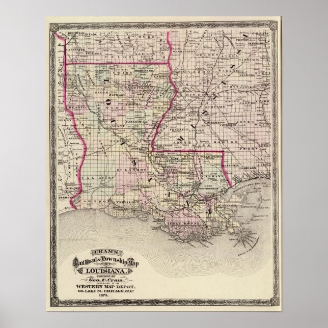 Louisiana Poster (Vorne)