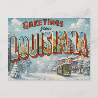 LOUISIANA Postkarte
