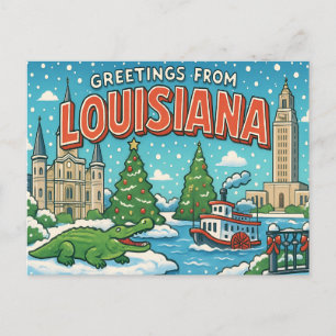 LOUISIANA Postkarte
