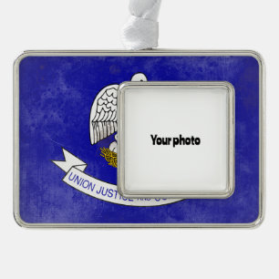 Louisiana Rahmen-Ornament Silber