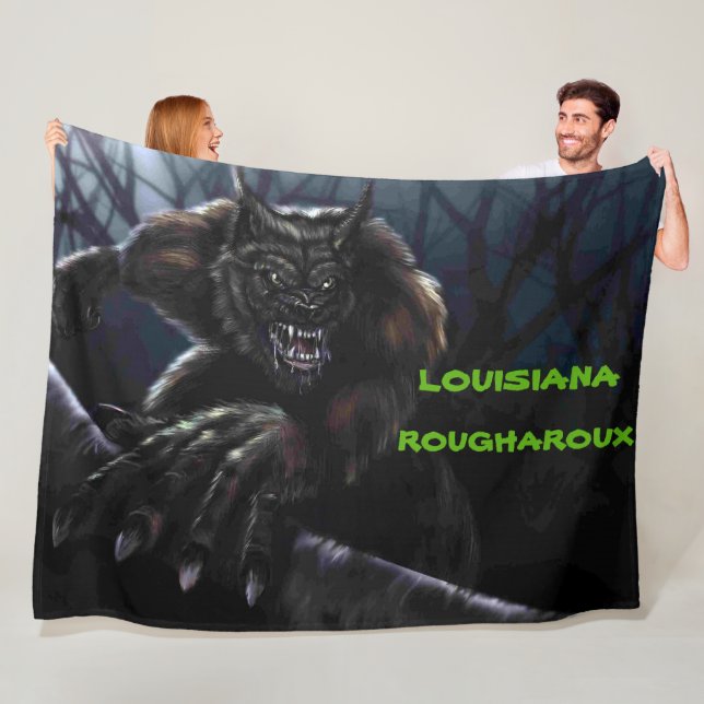 LOUISIANA ROUGAROUX FLEECEDECKE (Beispiel)