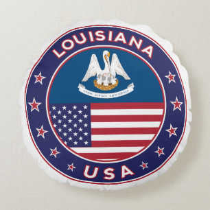 Louisiana Rundes Kissen