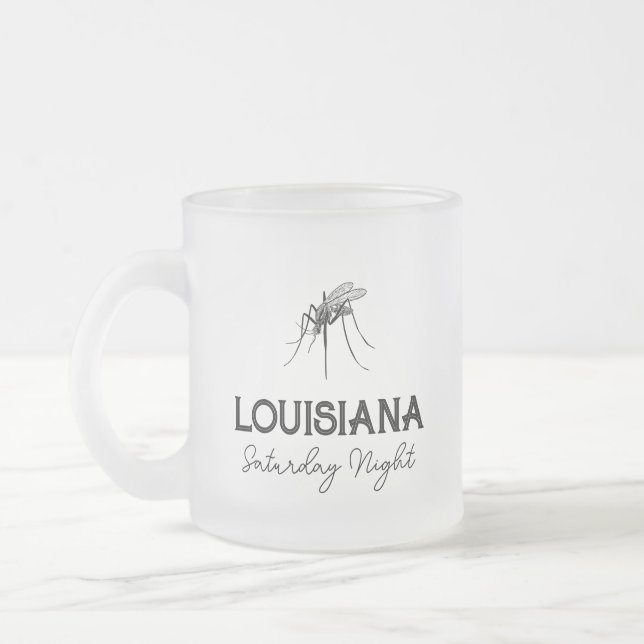 Louisiana Saturday Night Personnalisable Café Mug (Gauche)