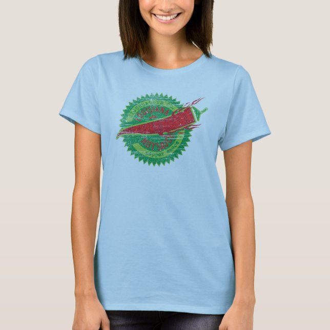 Louisiana-scharfe Soße T-Shirt (Vorderseite)
