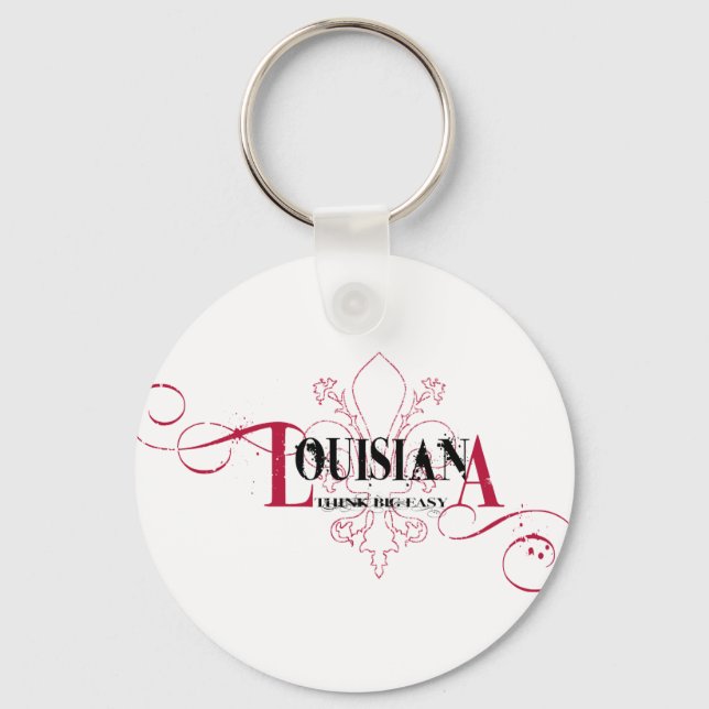 Louisiana Schlüsselanhänger (Vorderseite)