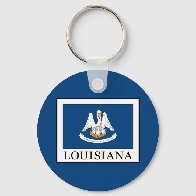 Louisiana Schlüsselanhänger (Vorderseite)