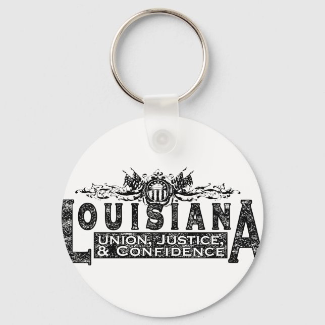 Louisiana Schlüsselanhänger (Vorderseite)