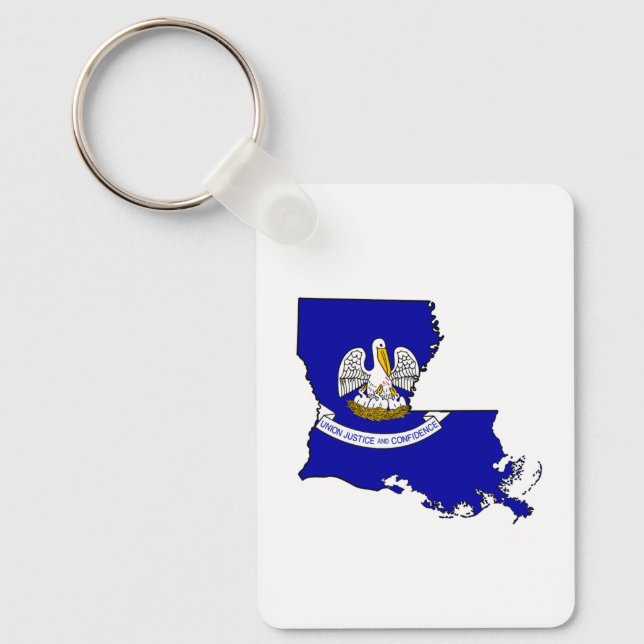 Louisiana Schlüsselanhänger (Vorderseite)