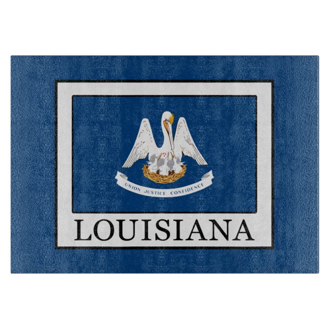 Louisiana Schneidebrett (Vorderseite)