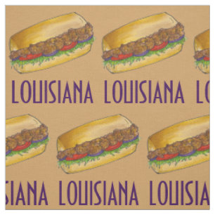 Louisiana Shrimp Po'Boy New Orleans Sandwich Stoff