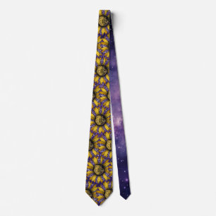 Louisiana-Sonnenblume/Tiger/Fleur-de-Lis-Schlips Krawatte