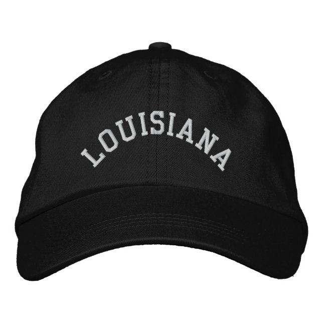 Louisiana Staat bestickt Bestickte Kappe (Vorderseite)