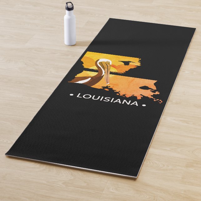 Louisiana Staat Yoga Mat Yogamatte (Beispiel)