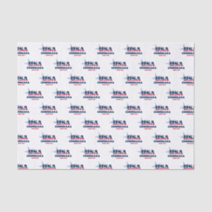 Louisiana Staatsstolz Tissue Paper Seidenpapier