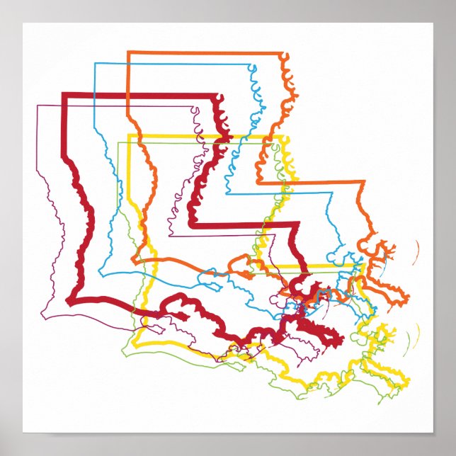 Louisiana Stolz Poster (Vorne)