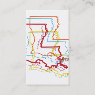 Louisiana Stolz Visitenkarte