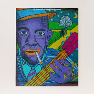 Louisiana Street Art.Christmas Grüße