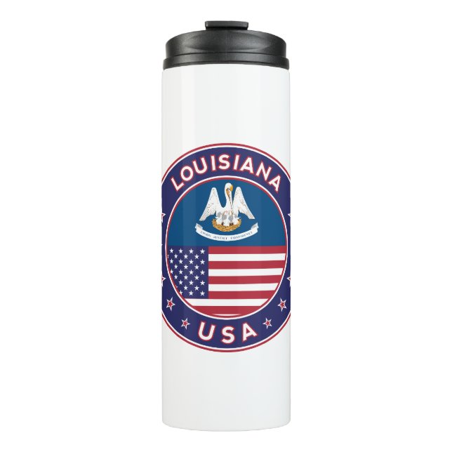 Louisiana Thermosbecher (Vorderseite)