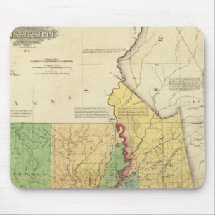 Louisiana und Mississippi 2 Mousepad