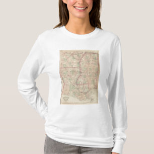 Louisiana und Mississippi T-Shirt