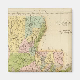 Louisiana USA Magnet