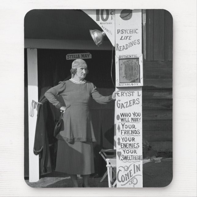 Louisiana-Wahrsager, 1938 Mousepad (Vorne)