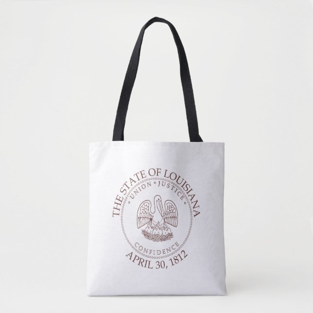 Louisiana-Zeichen Tasche (Vorderseite)