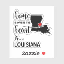 Louisiana Zuhause ist das Herz