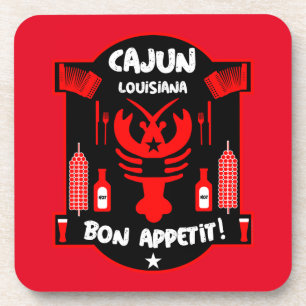 Louisianas Cajun-Feinschmecker und Events     Getränkeuntersetzer