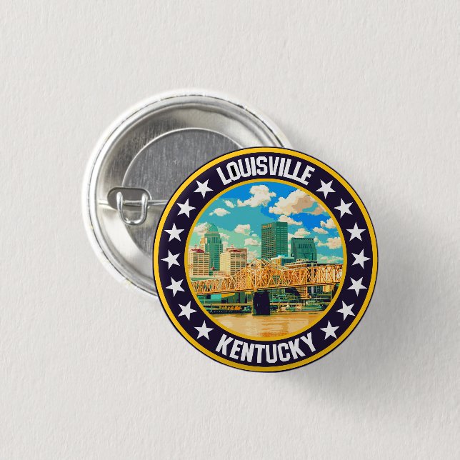 Louisville Button (Vorne & Hinten)